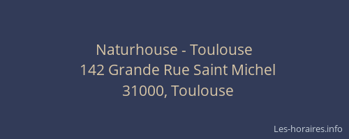 Naturhouse - Toulouse