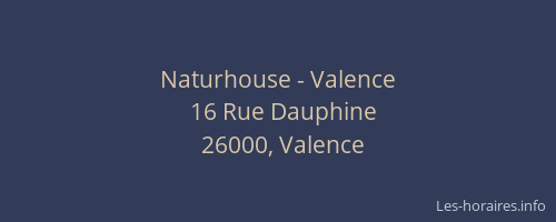 Naturhouse - Valence