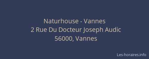 Naturhouse - Vannes