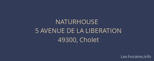 NATURHOUSE