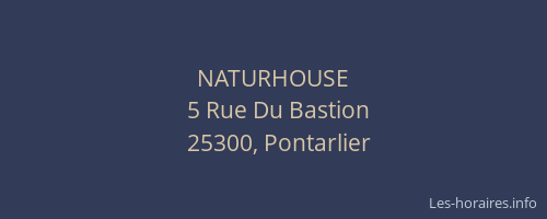 NATURHOUSE