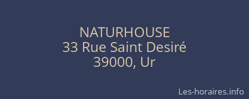 NATURHOUSE