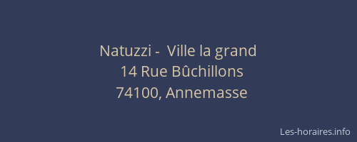 Natuzzi -  Ville la grand