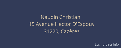 Naudin Christian