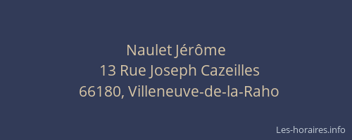 Naulet J&eacute;r&ocirc;me
