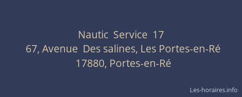 Nautic  Service  17