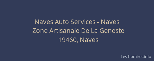 Naves Auto Services - Naves