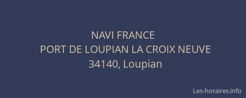 NAVI FRANCE