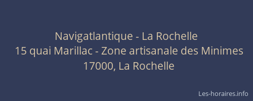 Navigatlantique - La Rochelle