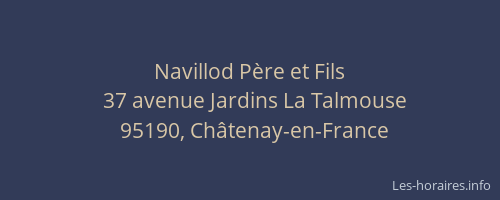 Navillod Père et Fils