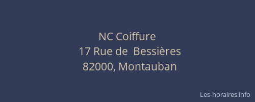 NC Coiffure