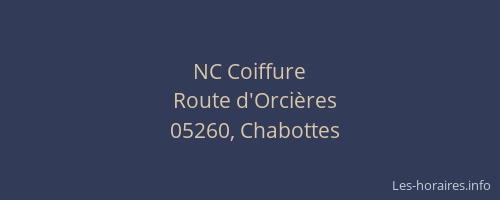 NC Coiffure