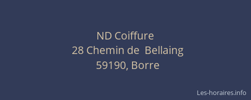 ND Coiffure