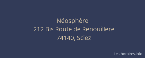 N&eacute;osph&egrave;re