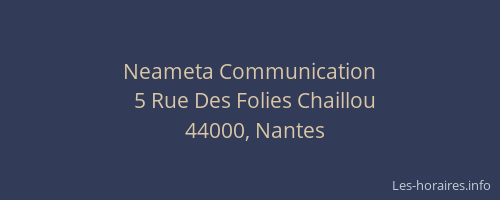 Neameta Communication