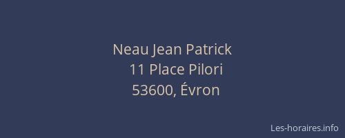 Neau Jean Patrick