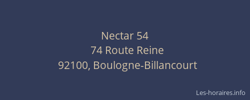 Nectar 54