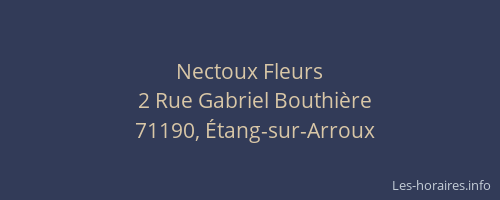 Nectoux Fleurs