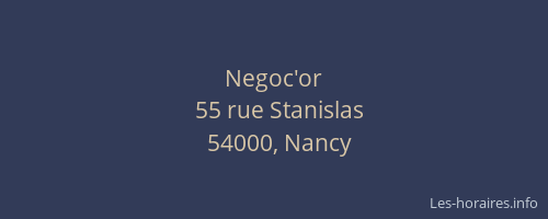 Negoc'or
