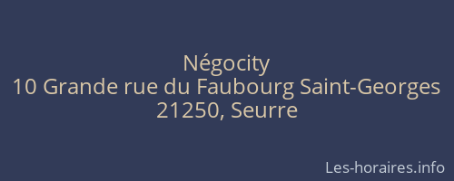 Négocity