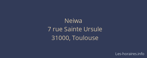 Neiwa