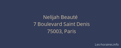 Nelijah Beauté
