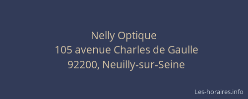 Nelly Optique