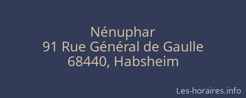 Nénuphar