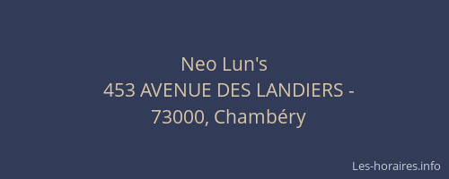 Neo Lun's