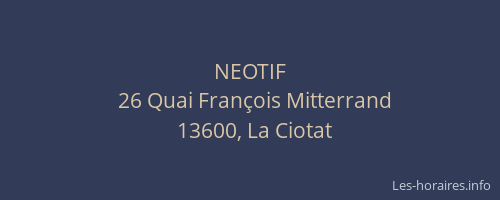 NEOTIF