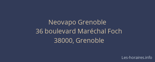 Neovapo Grenoble