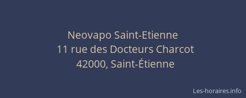 Neovapo Saint-Etienne