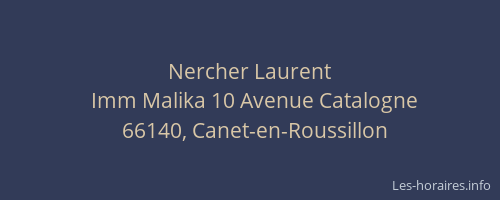 Nercher Laurent