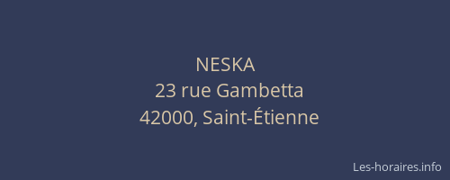 NESKA