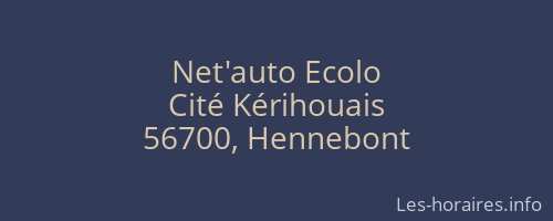 Net'auto Ecolo