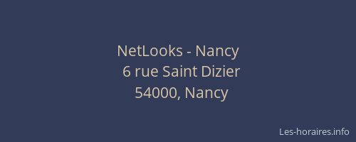 NetLooks - Nancy