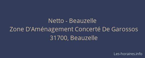 Netto - Beauzelle