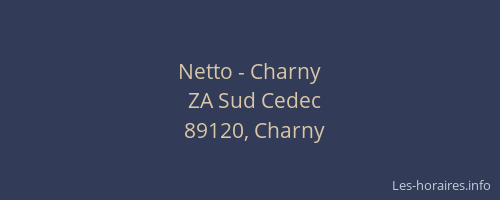 Netto - Charny