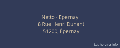 Netto - Epernay