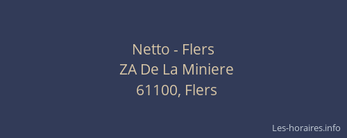 Netto - Flers