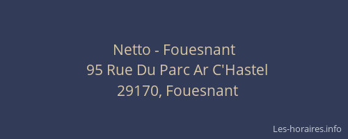 Netto - Fouesnant
