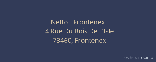 Netto - Frontenex