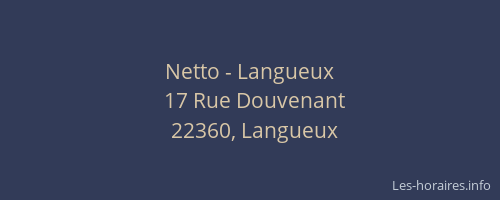 Netto - Langueux