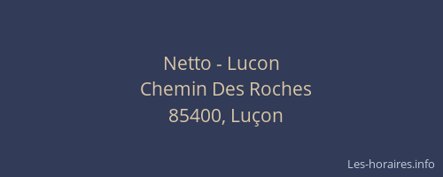 Netto - Lucon