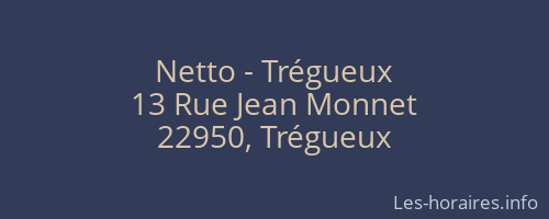 Netto - Trégueux