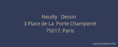 Neuilly   Dessin
