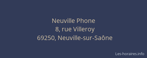 Neuville Phone
