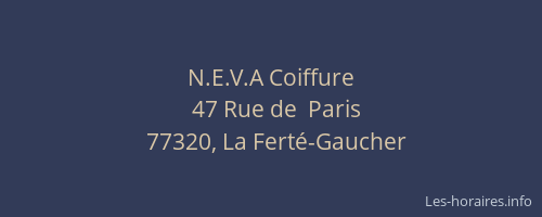 N.E.V.A Coiffure