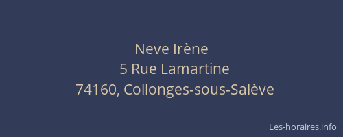 Neve Ir&egrave;ne