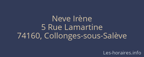 Neve Irène